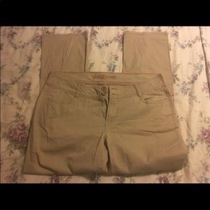 Two Pairs of Khaki Jeans